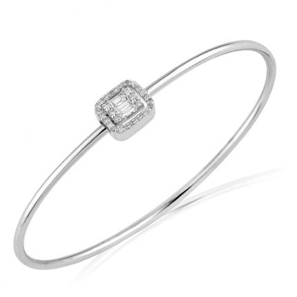 0.25 CT. Pırlanta Baget Bileklik